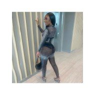  2024 Fall Skinny Top And Trouser Women's Suits