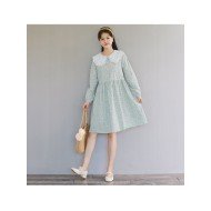  2024 New Sweet Doll Collar Floral Dress