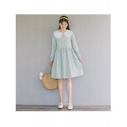 2024 New Sweet Doll Collar Floral Dress  2024 New Sweet Doll Collar Floral Dress