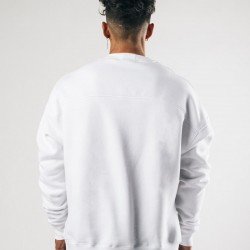  Casual Loose Pure Color Round Neck Men's Hoodie