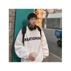 Fashion Letter Printing Long Sleeve Sweatshirts  Fashion Letter Printing Long Sleeve Sweatshirts