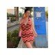 Summer Casual Halter Sleeveless Short Dress