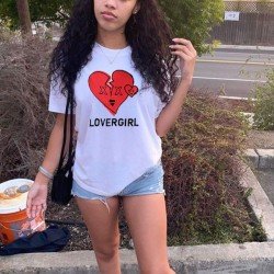 Summer Heart Graphic Couple T Shirts
