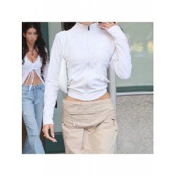 2024 Slim Pure Color Zipper Women's Coats  2024 Slim Pure Color Zipper Women's Coats