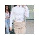  2024 Slim Pure Color Zipper Women's Coats