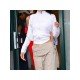  2024 Slim Pure Color Zipper Women's Coats