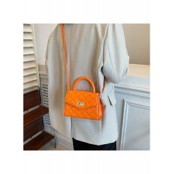 PU Rhombus Lattice Pure Color Women's Shoulder Bag  PU Rhombus Lattice Pure Color Women's Shoulder Bag