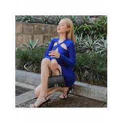 Sexy Hollowed Out Women's Long Sleeve Dress  Sexy Hollowed Out Women's Long Sleeve Dress