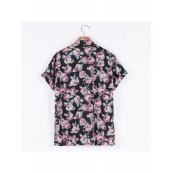 Casual Men Summer Floral Shirts  Casual Men Summer Floral Shirts