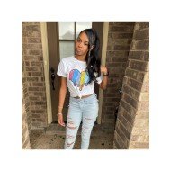  2024 Summer Round Neck Printing T Shirt