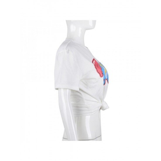  2024 Summer Round Neck Printing T Shirt
