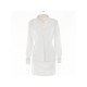  Summer Pure Color Top And Short Skirt Suit