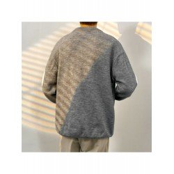 Winter Round Neck Men's Long Sleeve Knitwear  Winter Round Neck Men's Long Sleeve Knitwear