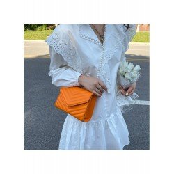 PU Pure Color Pearl Women's Cross Body Bag  PU Pure Color Pearl Women's Cross Body Bag