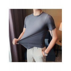 Pure Color Short Sleeve T-Shirt  Pure Color Short Sleeve T-Shirt