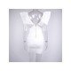 Stylish White Backless Short Dresses
