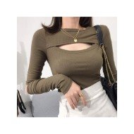  2024 New Tight Hollowed Out Spice Girl Top