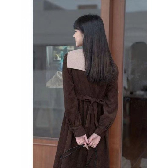  2024 French Doll Collar Temperament Women's Dress