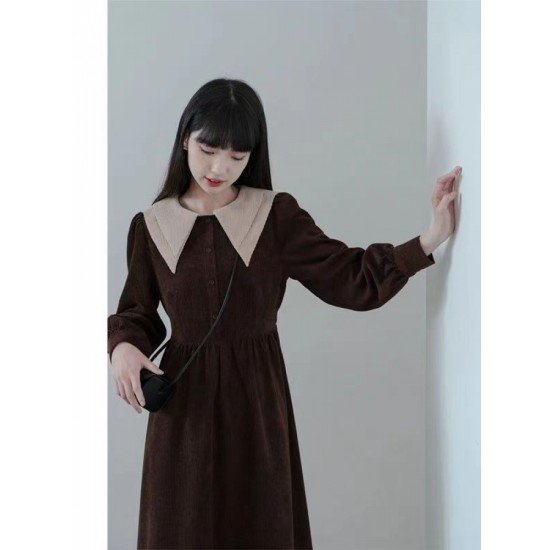  2024 French Doll Collar Temperament Women's Dress