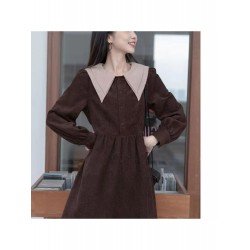 2024 French Doll Collar Temperament Women's Dress  2024 French Doll Collar Temperament Women's Dress