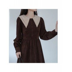 2024 French Doll Collar Temperament Women's Dress  2024 French Doll Collar Temperament Women's Dress