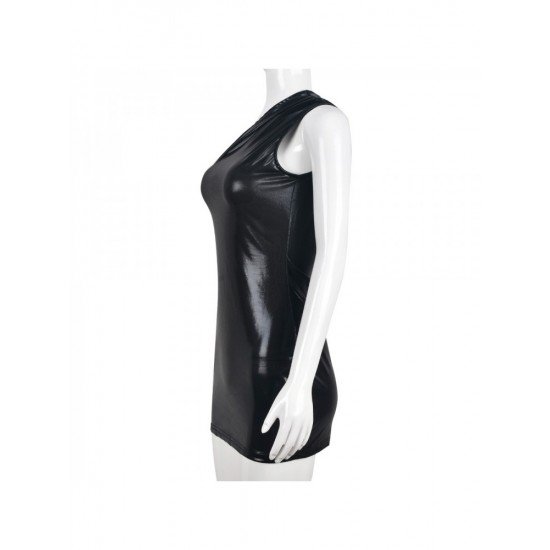  2024 Summer Slant Shoulder Tight Sleeveless Dress