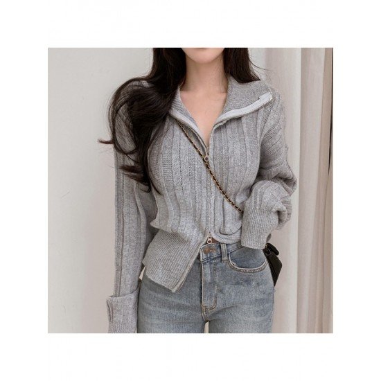  2024 Fall Pure Color Hooded Women's Wool Coats