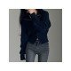  2024 Fall Pure Color Hooded Women's Wool Coats