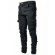  2024 Stylish Pure Color Pocket Men's Jeans