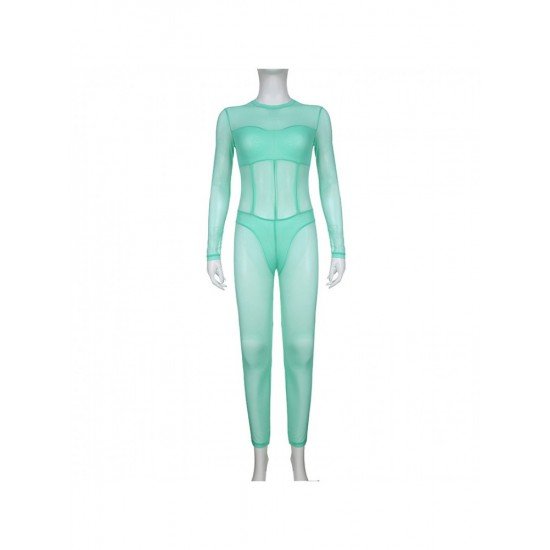  Fall 2024 Gauze Skinny Women's Jumpsuits