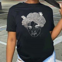 Trendy Stylish Graphic Tops For Women