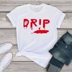Simple Easy Matching Letter Printed T Shirts