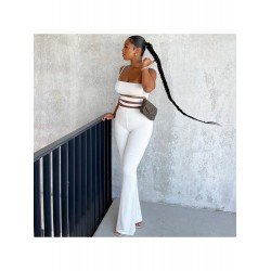 Street Matching Cropped Camisole Top And Trouser Sets Street Matching Cropped Camisole Top And Trouser Sets