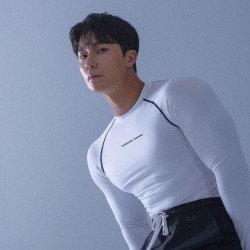 Sports White Jogger Long Sleeve Tees For Men