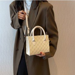  Pure Color Women's Cross-body Bag