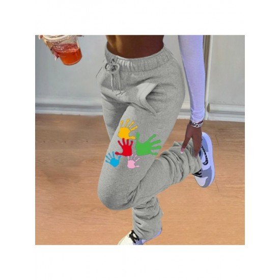  2024 Spring Graphic Printed Women's Pants