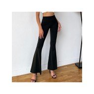  2024 High Waist Pure Color Flared Pants