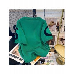 Embroidery Casual Loose Short Sleeve Tops For Men Embroidery Casual Loose Short Sleeve Tops For Men