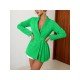  2024 Fashion Pure Color Women's Long Sleeve Coats