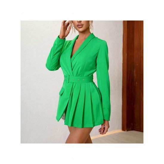  2024 Fashion Pure Color Women's Long Sleeve Coats