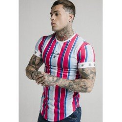 Summer Fashion Striped Contrast Color Men's T-Shirt  Summer Fashion Striped Contrast Color Men's T-Shirt