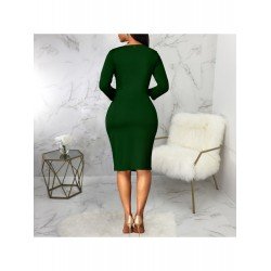 Fashion Printing Patchwork Women's Long Sleeve Dress  Fashion Printing Patchwork Women's Long Sleeve Dress