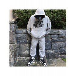 Loose Casual Letter Hooded Men's Sweater  Loose Casual Letter Hooded Men's Sweater