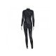  2024 Fall Mock Neck See-through Women's Jumpsuit