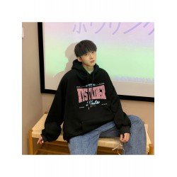 Men's Versatile Oversize Printing Hooded Top  Men's Versatile Oversize Printing Hooded Top