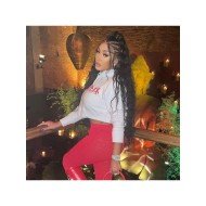  2024 Autumn Hooded Printing Women's Sweater