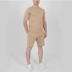 Casual Solid 2 Piece Workout Sets For Men