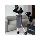 2024 Autumn Split Hem Skirt With Waist Chain