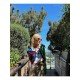  2024 Fall Colorblock Women's Short Knit Cardigan