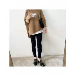  2024 Early Fall Round Neck Irregular Top